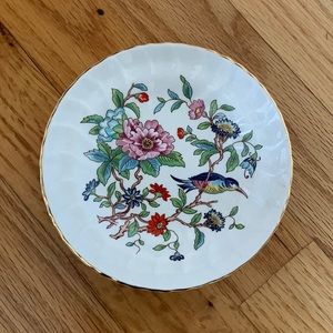 Trinket dish Aynsley Pembroke Fine Bone China  candy dish floral design …